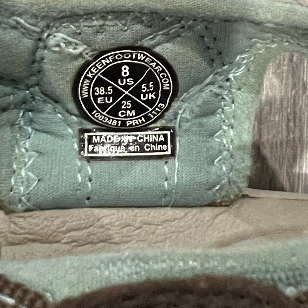 Keen women’s Newport h20 brown teal slip on sandals size 8 - Picture 9 of 9